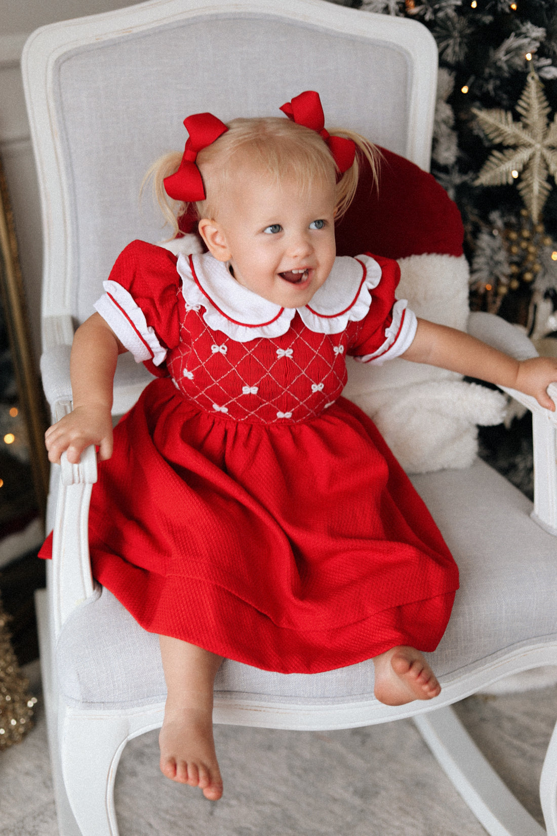 Scarlett Handsmocked Dress