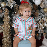 Gingerbread Stripe Pyjamas Baby- *Pre-Order Nov