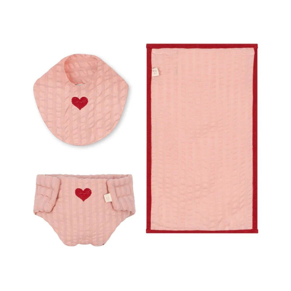 Konges Slojd Nursery Doll Set- Mellow Rose