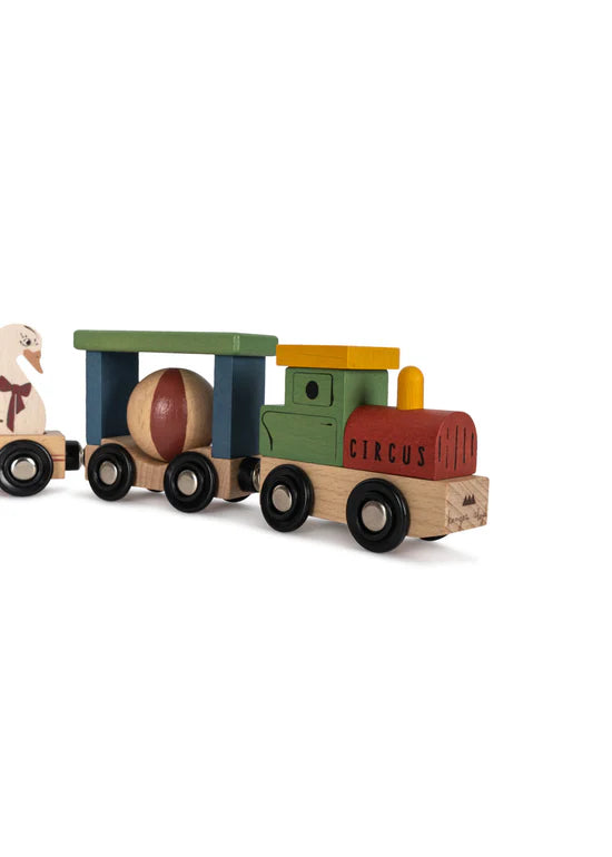 Konges Slojd Wooden Animal Train