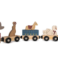 Konges Slojd Wooden Animal Train