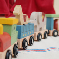 Konges Slojd Wooden Animal Train