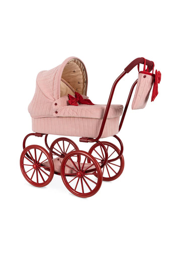 Konges Slojd Minnie Lulu Doll Pram- Strawberry Ice