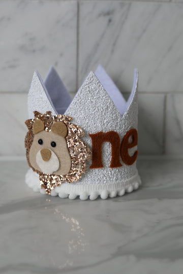 Lion Birthday Party Crown