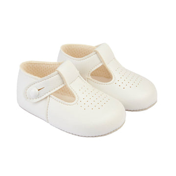 River Pram Shoes- White