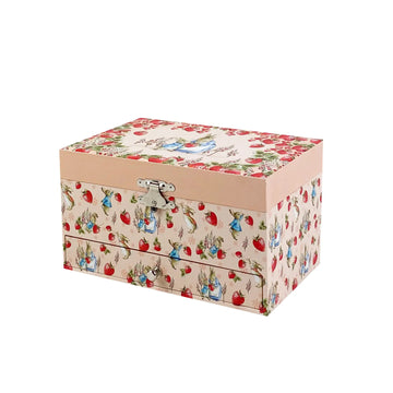 Peter Rabbit Musical Jewellery Box- Strawberries