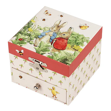 Peter Rabbit Musical Jewellery Box- Carrots