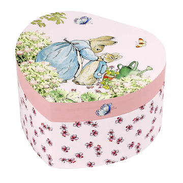 Peter Rabbit Musical Heart Jewellery Box