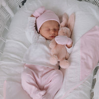 Frankie Newborn Gift Set- Pink and White