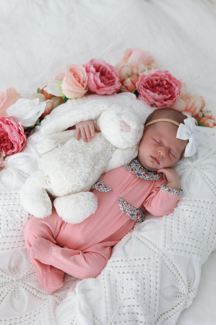 Brielle Ditsy Floral Babygrow