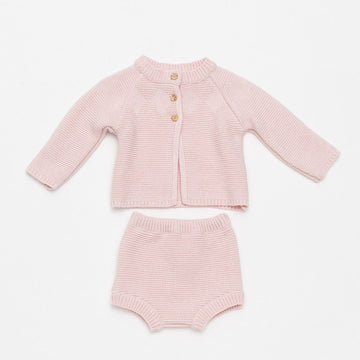 Bailey Rose Knit Cardigan and Bloomer set