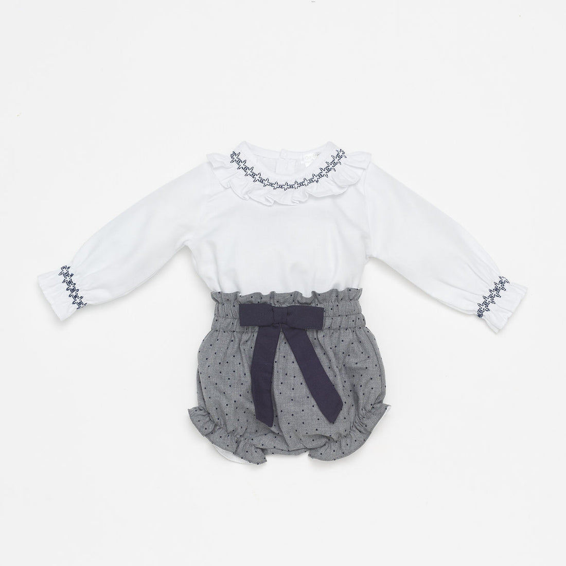 Helena Polka Dot Bloomer Set