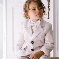 Oaklen Biscuit Linen Suit