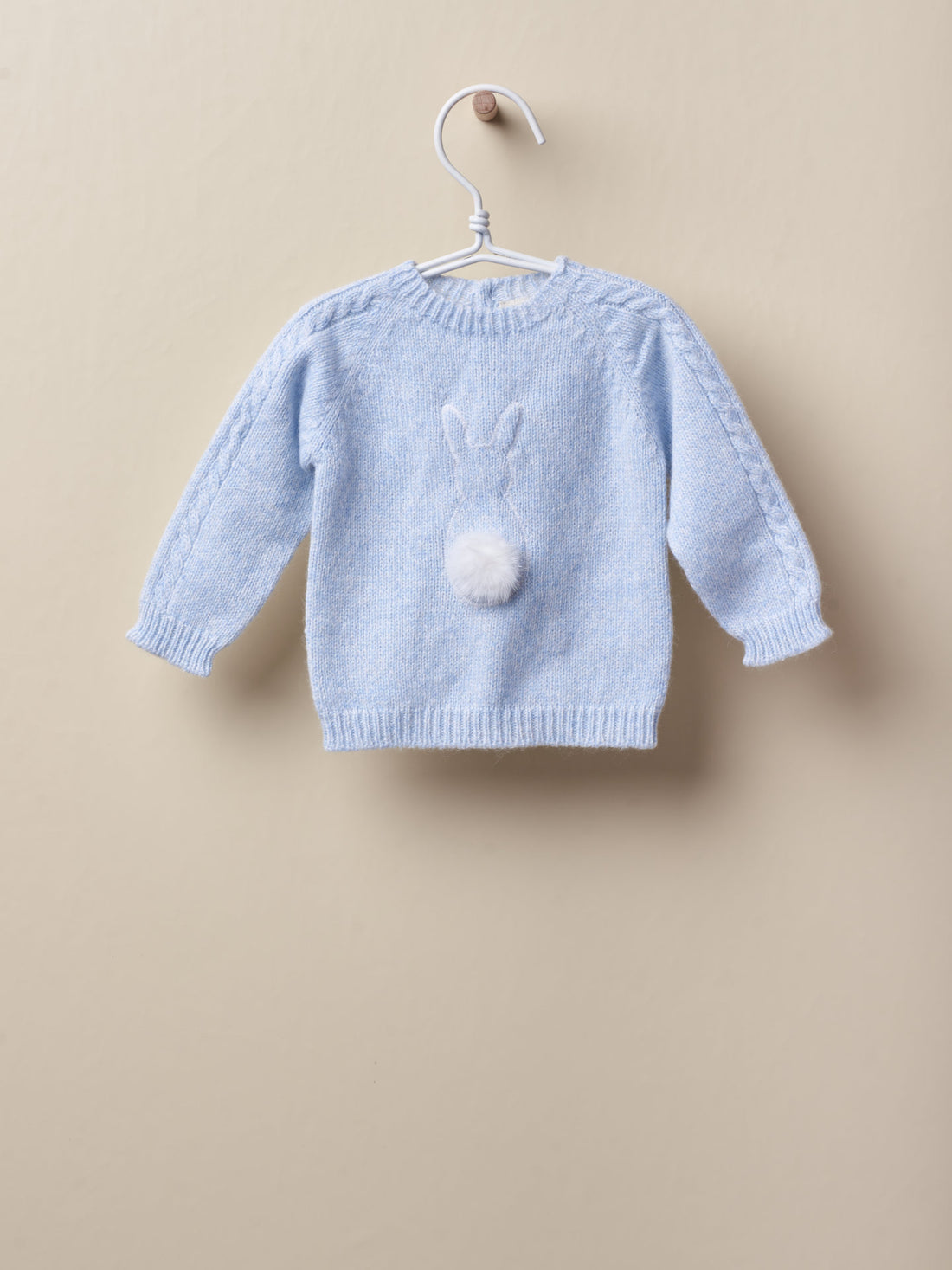Cottontail Cashmere Sweater and Pants Set- Baby Blue