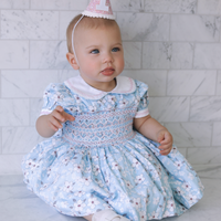 Winnie Handsmocked Floral Dress