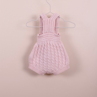 Riley Knit Shoulder Strap Shortie- Soft Pink