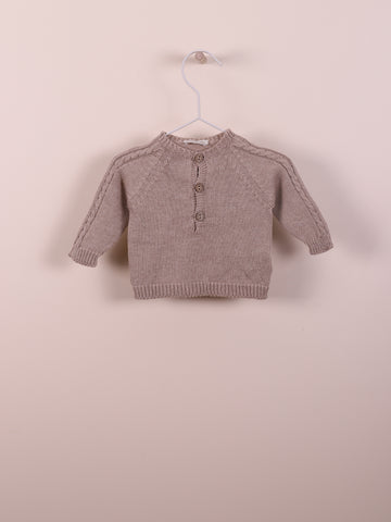 Cove Knit Sweater- Camel